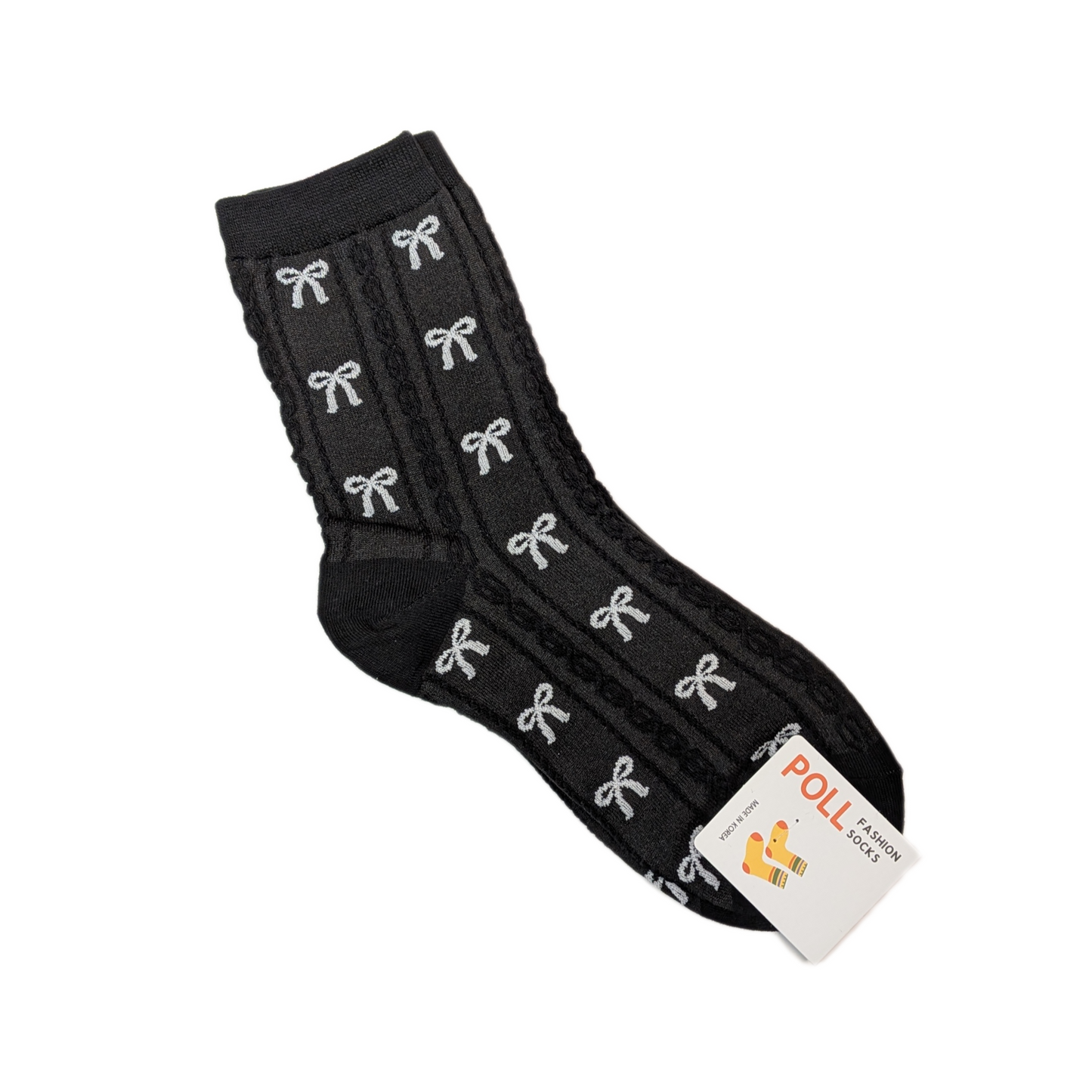 Korean Bow Pattern Fashion Socks